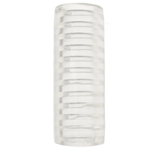 Rize Ribz Self Lubricating Glow In The Dark Open Ended Penis Stroker By Blush