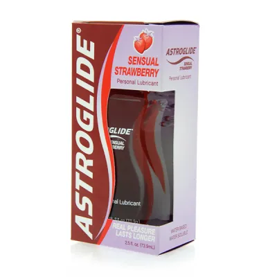 Astroglide Strawberry 2 5oz Lubricant