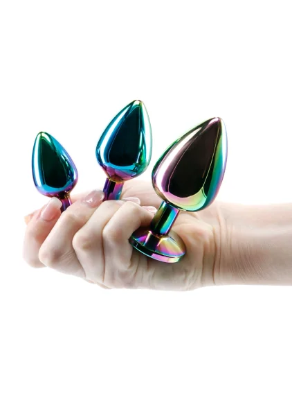 Rear Assets Heart Gem Metal Plug Kit