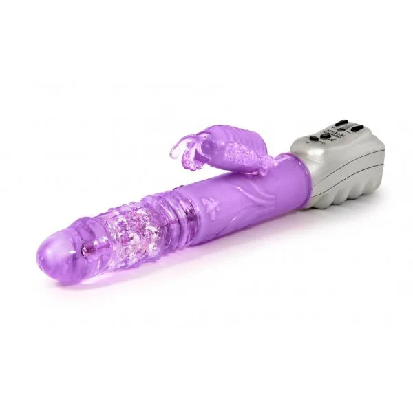 Butterfly Stroker Thrusting Vibrator Purple — image 7 of 8