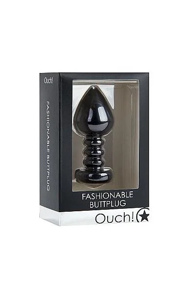 Ouch Fashionable Butt Plug Metal