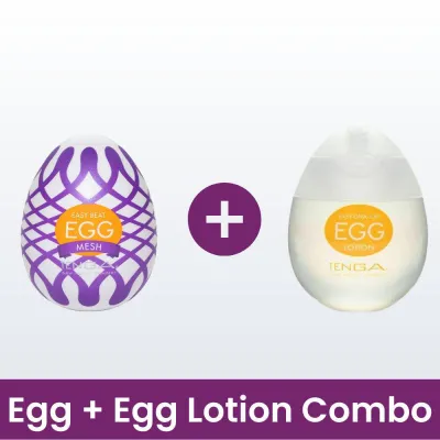 TENGA Egg quot Mesh quot Penis Stroker Toy for Men