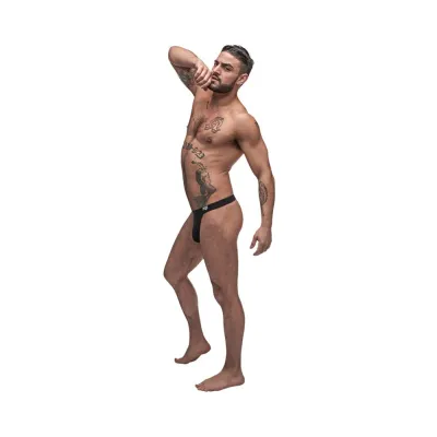Male Power Pure Comfort Modal Bong Thong Black Sm