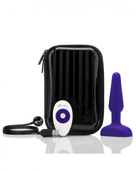 B-vibe Trio Plug - Purple