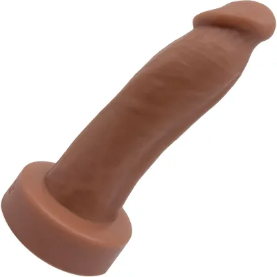 WEE Daddy Duncan 5 5 Platinum Silicone Realistic Dildo By Dee s Big Daddies Caramel