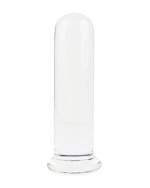 Lucent Xl Cylinder Glass Dildo