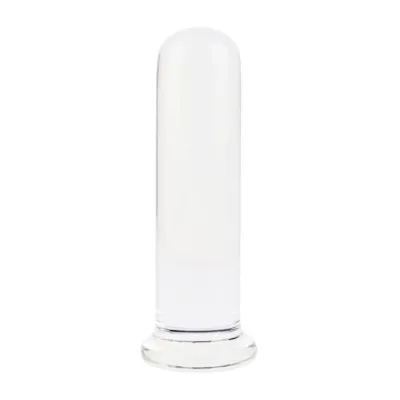 Lucent Xl Cylinder Glass Dildo