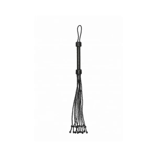 Ouch! Pain - Saddle Leather Braided Flogger