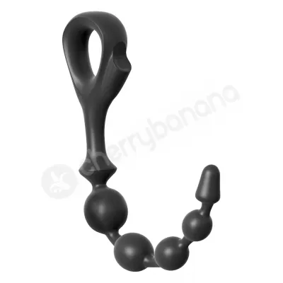 Anal Fantasy Collection Black Ez grip Beads