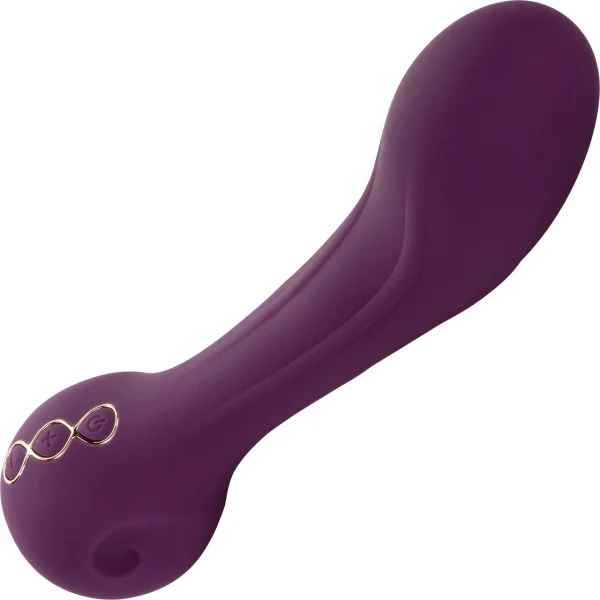 Obsession Passion Rechargeable Waterproof Silicone G-Spot Vibrator By CalExotics - Purple