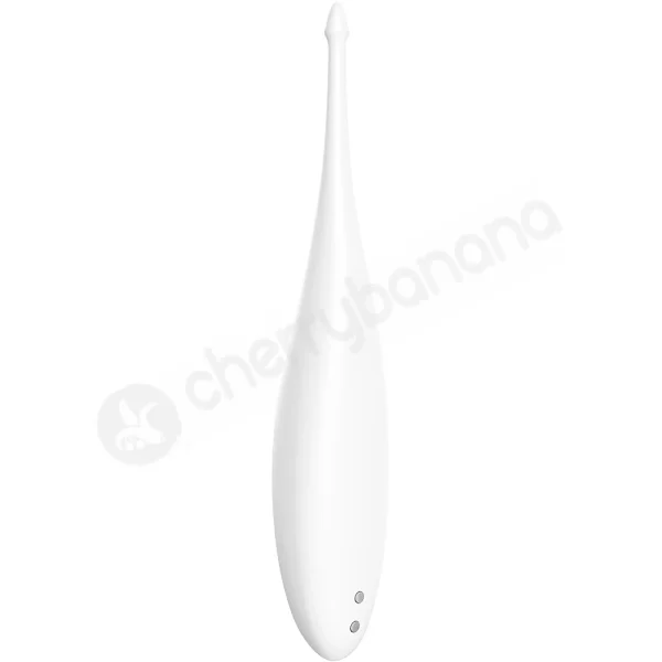 Satisfyer Twirling Fun White Vibrating Clitoral Stimulator