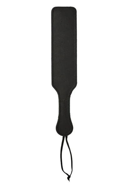 Leather Paddle with Black Fur Side