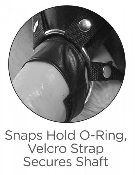 11" Double Cock Strap-On System
