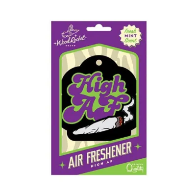 Games Novelty Wood Rocket Air Freshener High Af