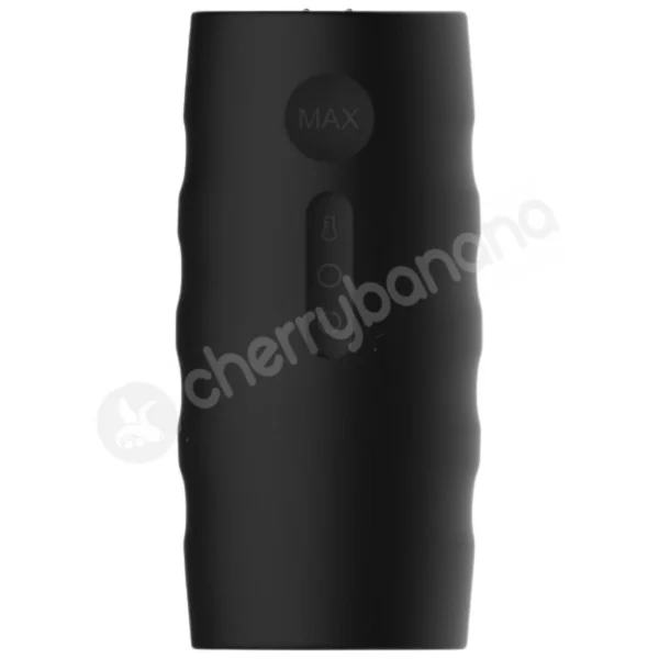 Playful Nero Beat Warming Stroker With Pulsating Plate & Vibrations