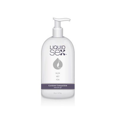 Liquid Sex Condom Compatible Lubricant Gel 16 Fl Oz 473 Ml Pump Bottle 16oz