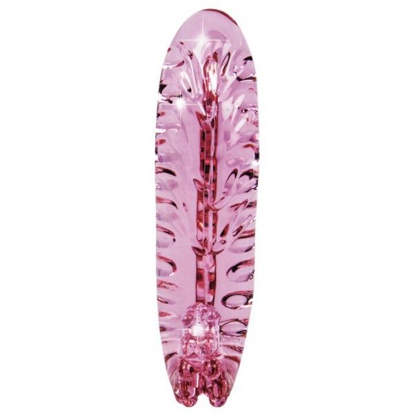Glacier Glass Pink Tentacle Dildo - 6 Inch — image 4 of 6