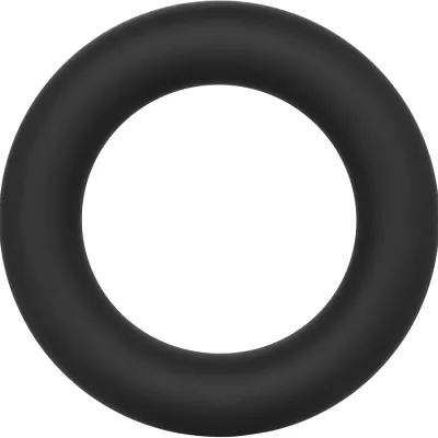 Link Up Ultra Soft Verge Silicone Cock Ring By CalExotics Black