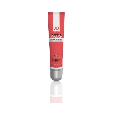 Jo Warm Buzzy Original Stimulant water based 0 34 Fl Oz 10 Ml