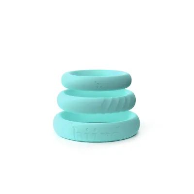 Biird Riin 3 Piece C ring Set Mint
