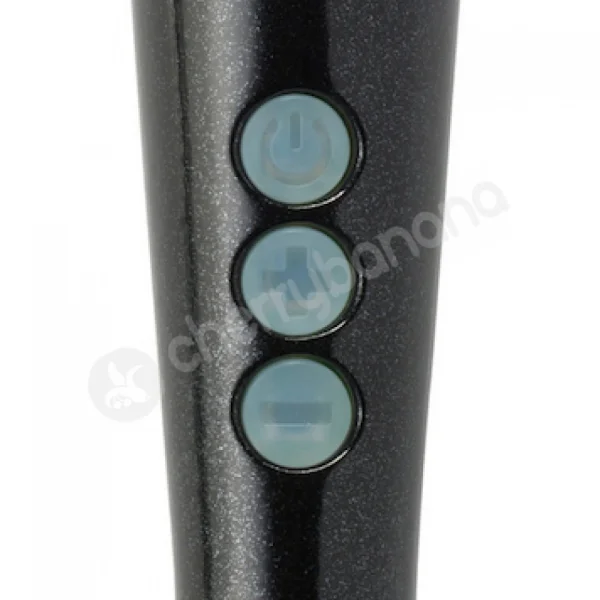 Doxy Die Cast Black Vibrating Massager Wand