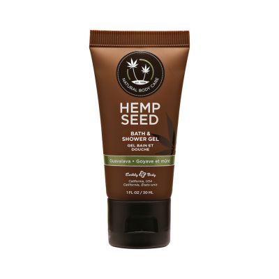 Earthly Body Hemp Seed Shower Gel Guavalava 1oz