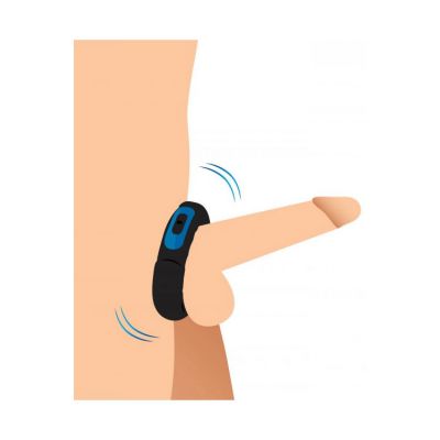 Trinity Vibes Silicone Cock Ring With Remote