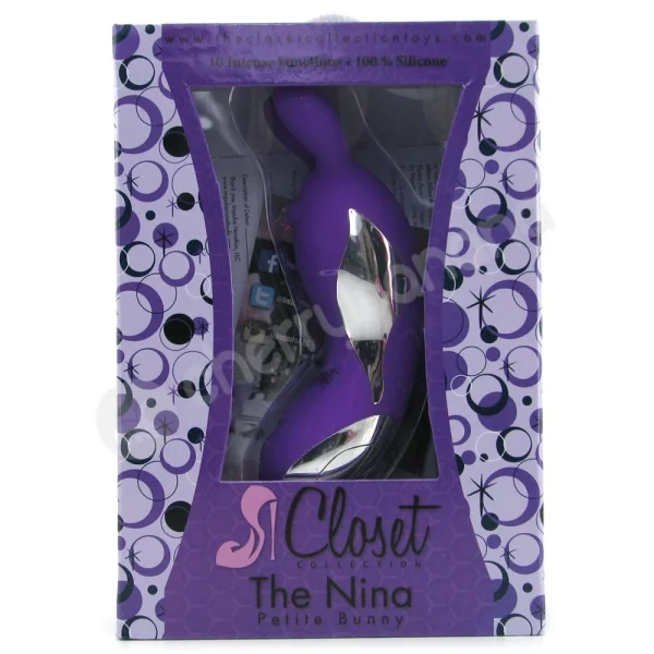 The Nina Petite Bunny Purple Vibrator