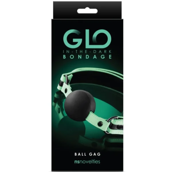 GLO Bondage Glow In The Dark Ball Gag