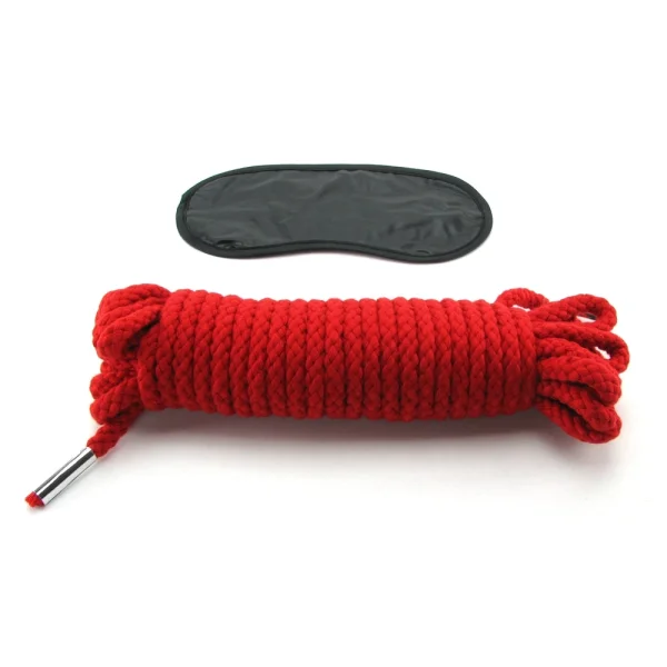 Fetish Fantasy Series Japanese Silk Rope - Red