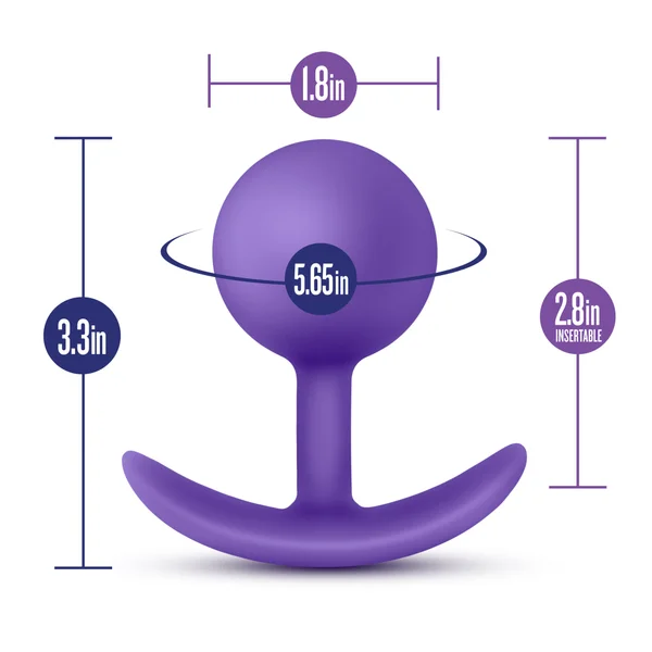Luxe Wearable Vibra Plug - Purple — image 18 of 24