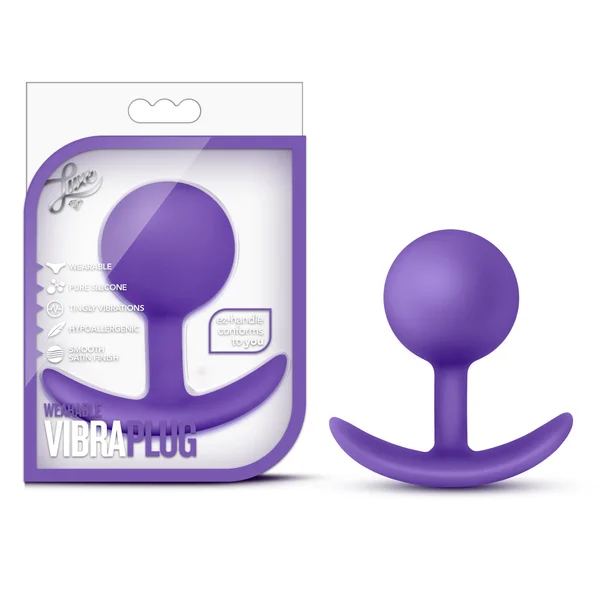 Luxe Wearable Vibra Plug - Purple — image 23 of 24