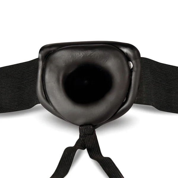 Dr. Skin - 7 Inch Hollow Strap on - Black — image 7 of 18