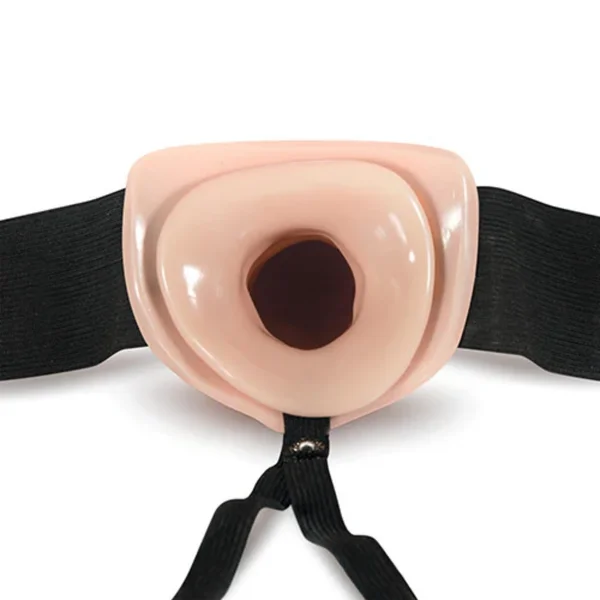Dr. Skin - 7 Inch Hollow Strap on - Black — image 17 of 18