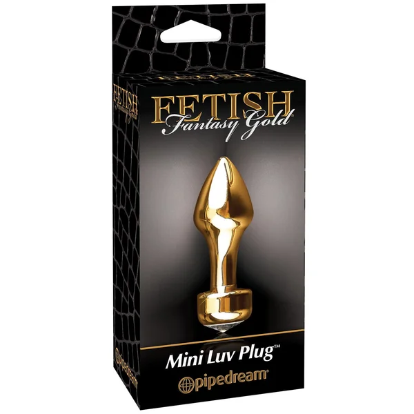 Fetish Fantasy Gold Mini Luv Plug - Gold — image 3 of 3