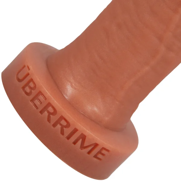 Maxime Dual-Density Silicone Dildo By Uberrime - Caramel