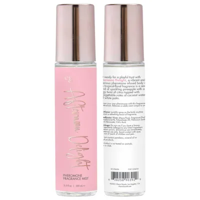Afternoon Delight Fragrance Body Mist With Pheromones Tropical Floral 3 5 Oz