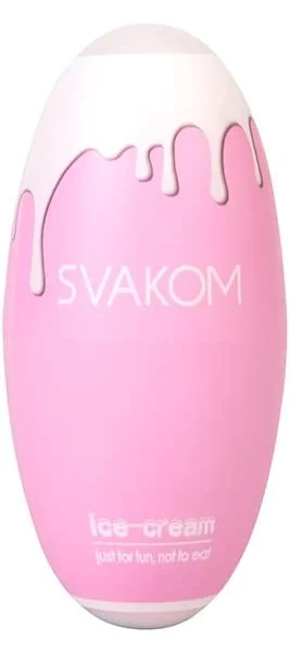 Svakom Hedy Reuseable Egg Style Male Masturbator - Pink