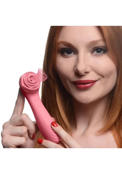 Passion Petals Silicone Suction Rose Vibrator
