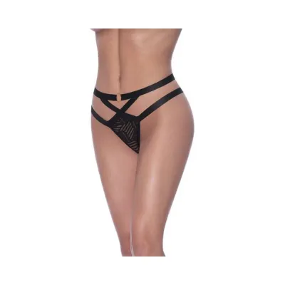 Women s Lingerie Magic Silk Rude Awakening Cheeky Panty Black S m