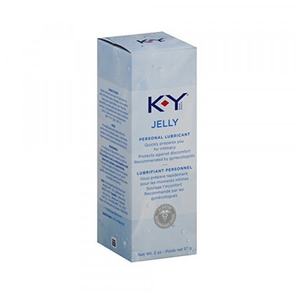 K-Y Jelly 2oz Tube Personal Water Based Lubricant