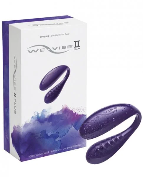 We Vibe II Plus USB Couples Vibrator Purple