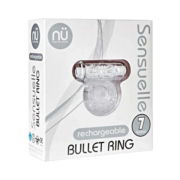 Sensuelle Bullet Cock Ring — image 6 of 7