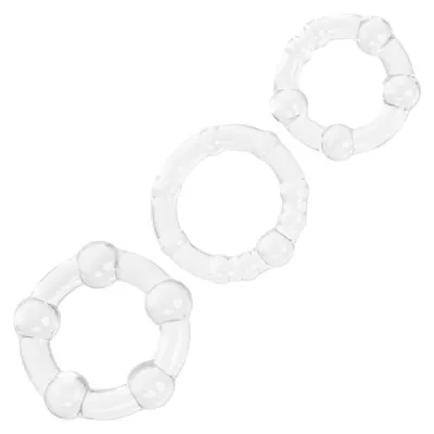 CalExotics Three Pack Stretchy Island Cock Rings