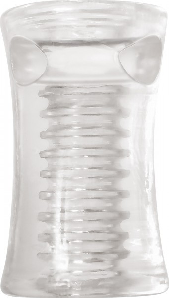 Pop Clear Mini Vibrating Stroker