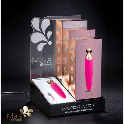 Vaporator Display Stand With 3 Vaporator Plus a Tester