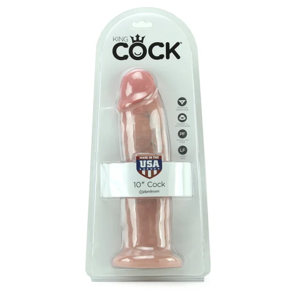 King Cock 10-Inch Cock - Flesh