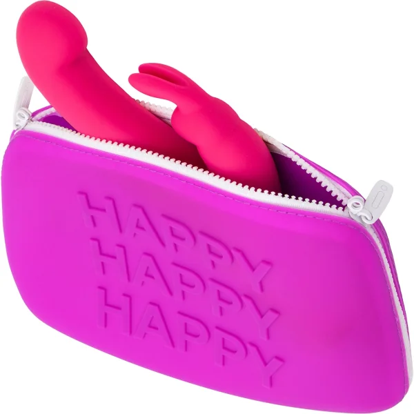 Happy Rabbit HAPPY Large Silicone Zip Storage Case 