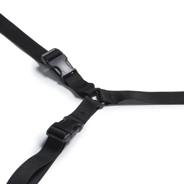 Liberator Black Label Bed Buckler Restraint System - Microfiber Midnight