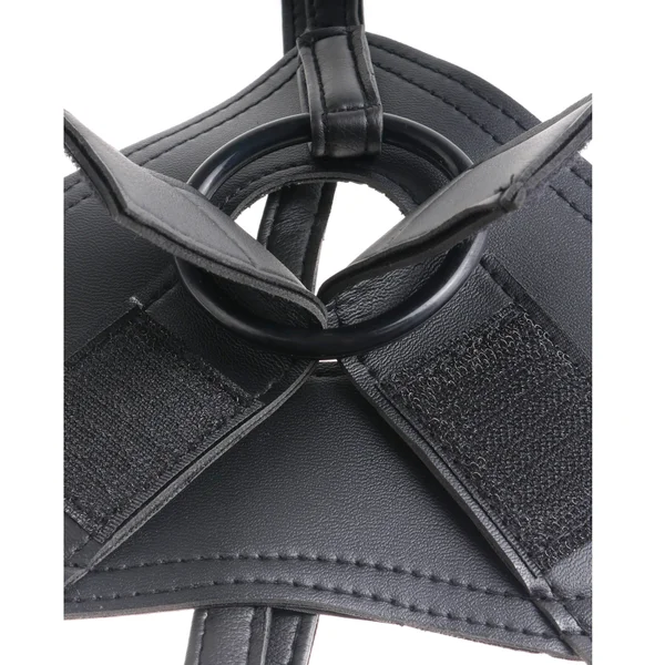 King Cock Strap on Harness With 9 Inch Cock - Black — image 12 of 14